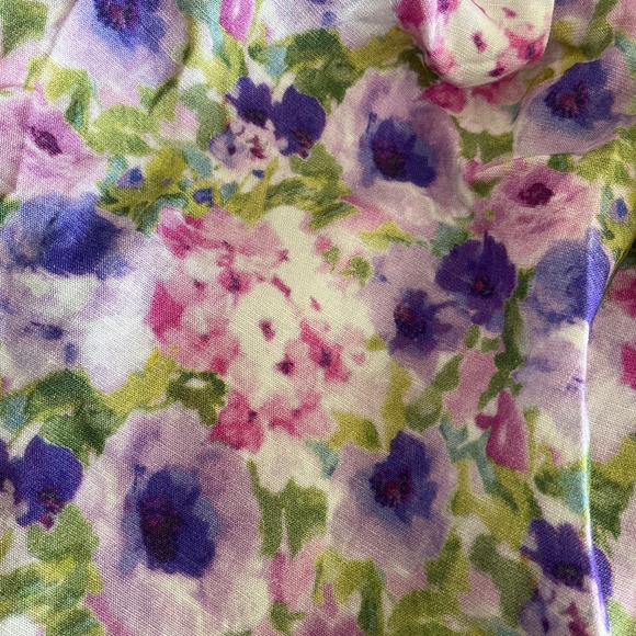 Jacquie The Label Lavender Floral Wide Leg Palazzo Jumpsuit - Picture 4 of 12